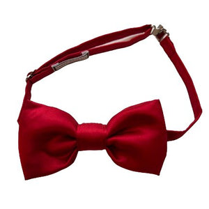 Silk bow-tie | Jolly red - Happy Moments Design Studio