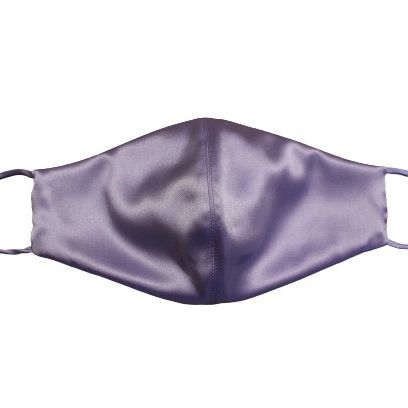 Silk face-mask | Lilac | 22-Momme - Happy Moments Design Studio