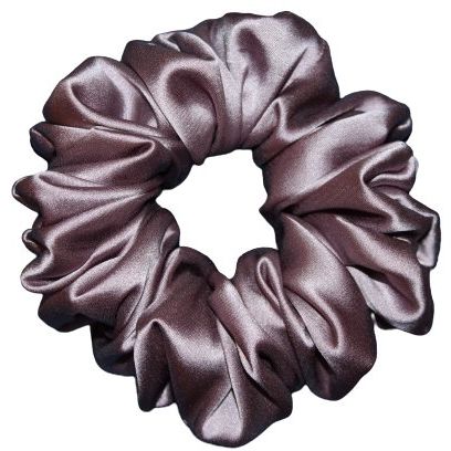 oversized silk scrunchie | Lavender | 22-Momme - Happy Moments Design Studio